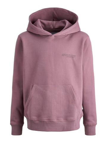 JACK & JONES Junior Kapuzenpullover in Grape Shake
