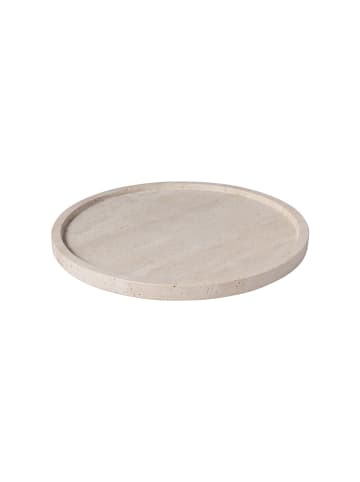 Villeroy & Boch Servierteller Manufacture Travertine in Beige ø 24,5 cm