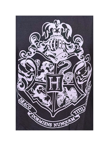 Harry Potter T-Shirt Harry Potter Crop Top mit Glitzer in Schwarz