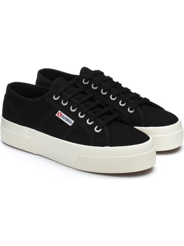 Superga Schnürschuhe in black-favorio