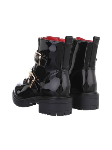 Ital-Design Stiefelette in Schwarz