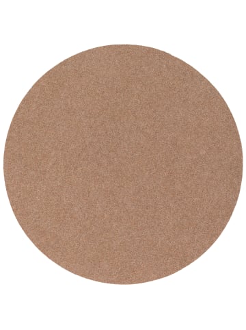 Snapstyle Kunstrasen Rasenteppich mit Noppen Kingston Rund in Beige