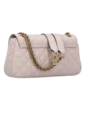 Guess Giully Schultertasche 30 cm in light beige