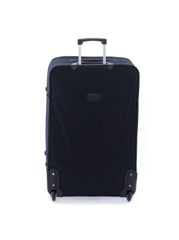 Gladiator 2100 2 Rollen Trolley 72 cm mit Dehnfalte in black