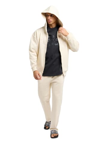 Carlo Colucci Kapuzensweatjacke Drasigh in Beige