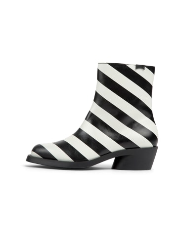 Camper Stiefel " Bonnie " in Weiß / Schwarz