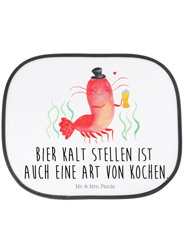 Mr. & Mrs. Panda Sonnenschutz Auto Hummer Weizen mit Spruch in Weiß