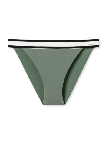 Schiesser Bikini-Hose Aqua Californian Dream in khaki