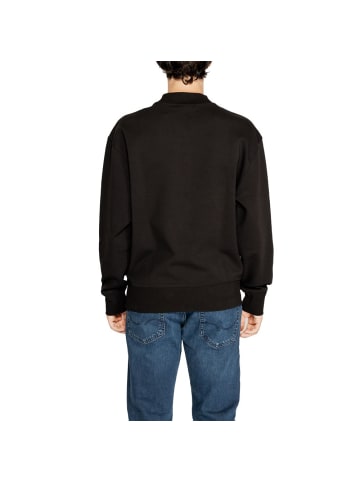 CALVIN KLEIN JEANS Schwarz Recycelte Baumwolle Sweatshirt