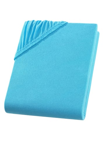 Carpe Sonno Jersey Spannbettlaken in Türkis