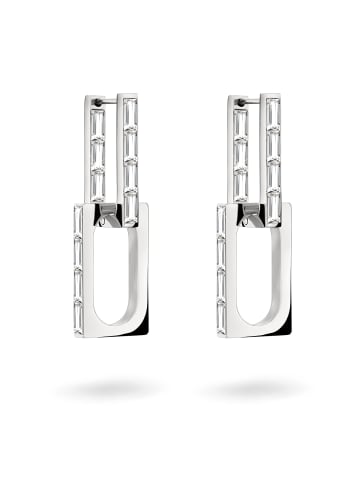 LIEBESKIND BERLIN Ohrringe The Festive Mini Link Sparkle in silber