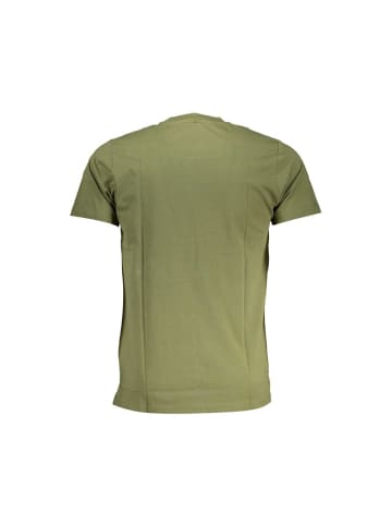 cavalli CLASS Grünes Baumwoll-T-Shirt