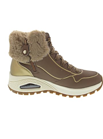 Skechers Uno Rugged-Fall Shimmer Schnürstiefel Braun