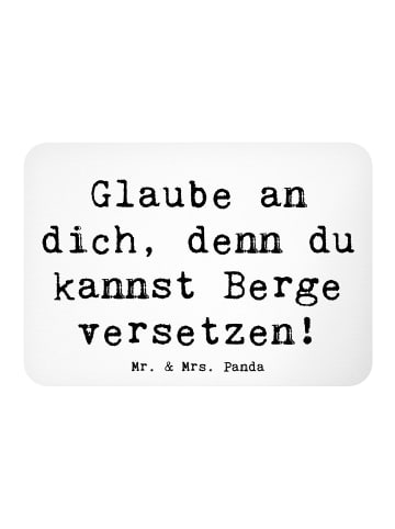Mr. & Mrs. Panda magnet Spruch Selbstvertrauen stärken mit Spruch in Weiß
