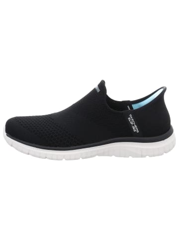 Skechers Sportlicher Slipper in schwarz