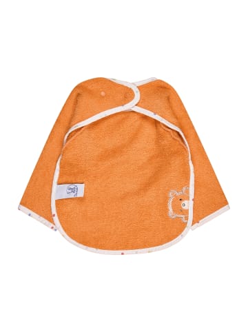 Sterntaler Ärmellätzchen BÄR Bo in leuchtorange