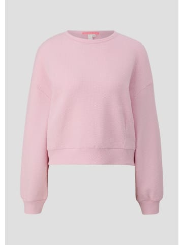 Q/S designed by s.Oliver Sweatshirt langarm in Pink