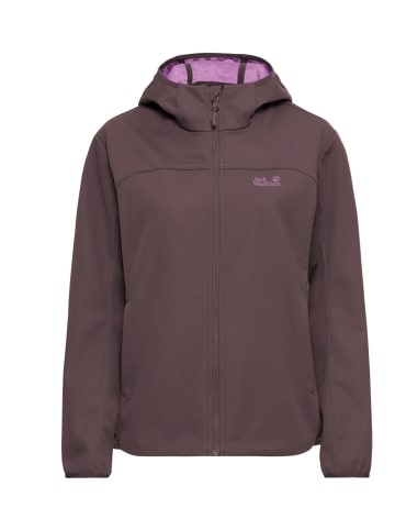 Jack Wolfskin Softshell / Windstopper in lila