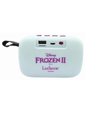 LEXIBOOK® Disney Frozen Tragbarer Bluetooth®-Lautsprecher Stoff