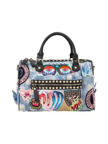 IZIA Women Handbag in Light Blue