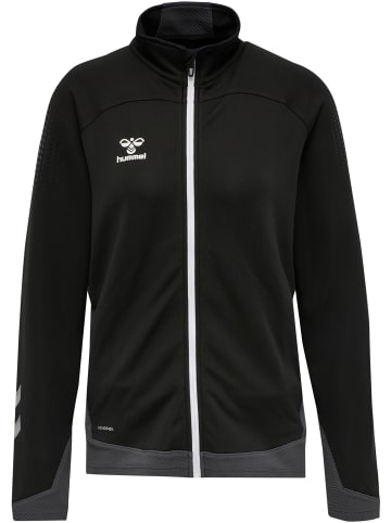 Hummel Hummel Zip Jacke Hml Multisport Damen Leichte Design Feuchtigkeitsabsorbierenden in BLACK