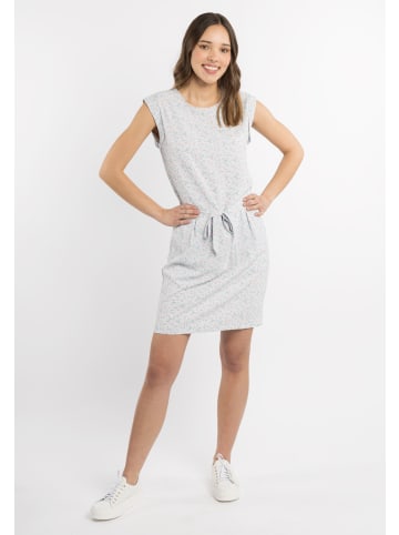myMo Damen Kleid Mit Blütenprint in Hellblau