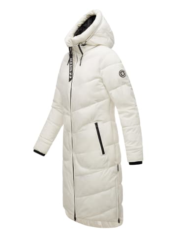 Marikoo Steppmantel Benikoo in Off White