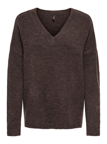 ONLY Strickpullover in Chocolate Martini