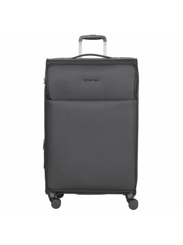 Stratic Light+ - 4-Rollen-Trolley 80 cm L erw. (khaki) in schwarz