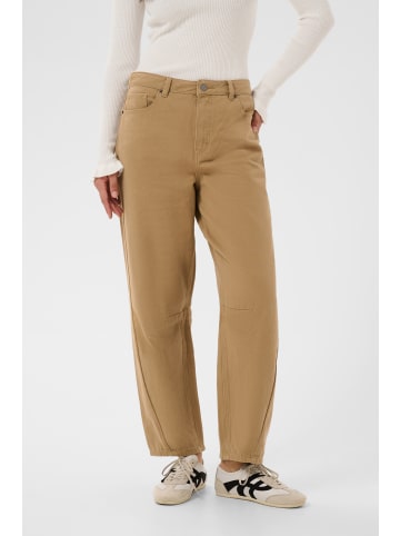 Kaffe Casual Hose KAbrynn Loose fit in Washed Petrified Oak Twill