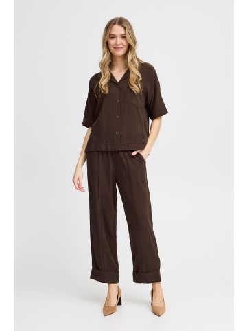 Fransa FRAtel loose fit in Black Coffee Melange