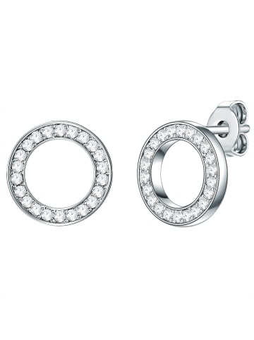 Rafaela Donata Ohrstecker Sterling Silber verziert mit Kristallen von Swarovski® in silber