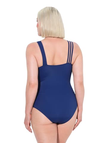 Ulla Popken Badeanzug in marine