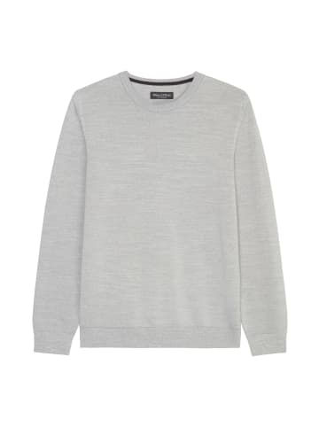 Marc O'Polo Pullover regular in silver gray melange