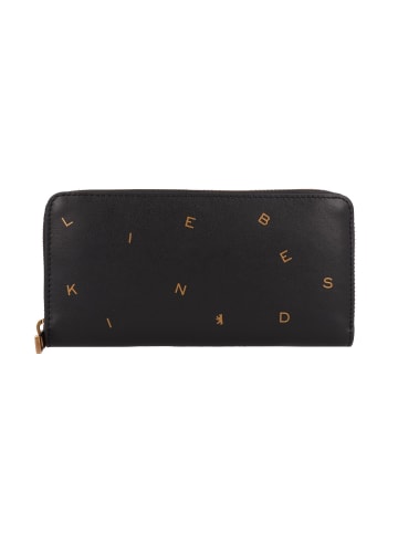 LIEBESKIND BERLIN Dancing Letters Sally Geldbörse Leder 19 cm in black