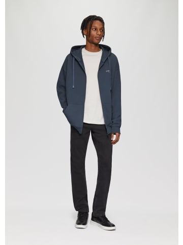 QS Sweatshirt Jacke langarm in Blau