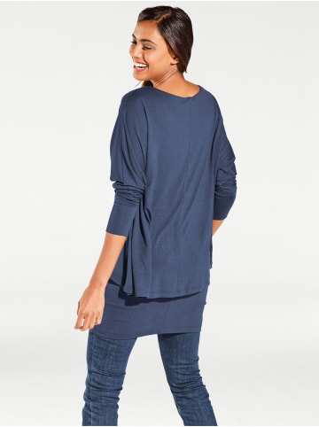 Heine Rundhalsshirt in jeansblau
