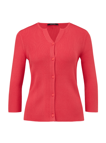 comma Strickjacke kurzarm in Rot