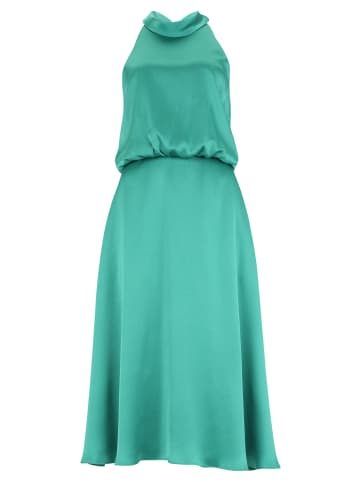 Vera Mont Cocktailkleid mit Stehkragen in Silky Green