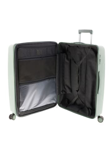 Gladiator 3500 4 Rollen Trolley 75 cm mit Dehnfalte jade green