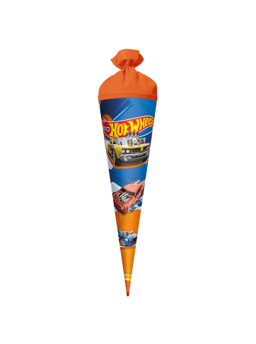 ROTH Schultüte groß Hot Wheels 70 cm in Orange