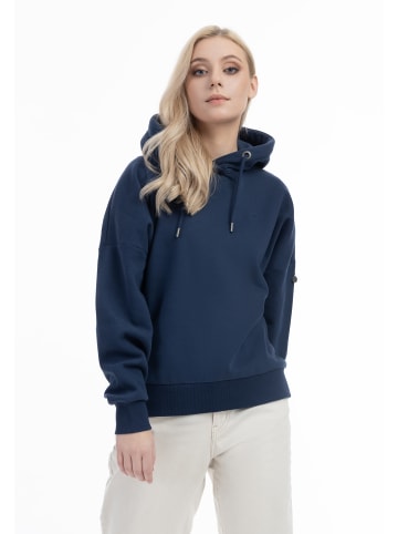 DreiMaster Vintage Oversized Kapuzenpullover in Marine