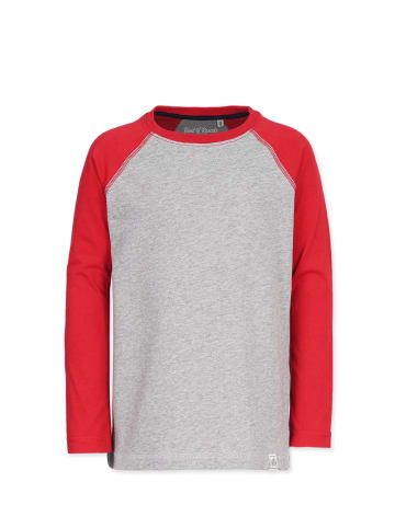 Band of Rascals Longsleeve " Raglan " in red