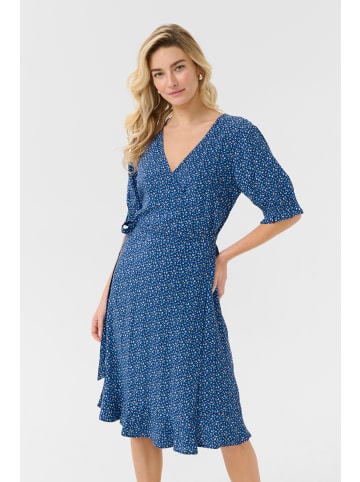 Cream Kleid CRTiah Feminine in Animal skin blue