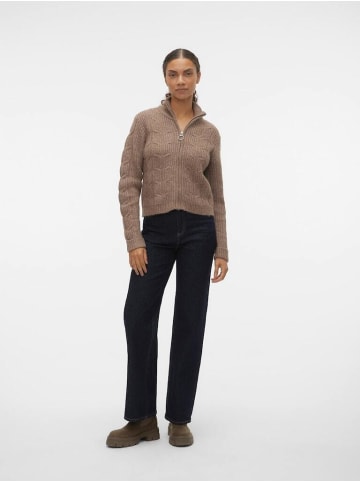 Vero Moda Pullover in brown lentil