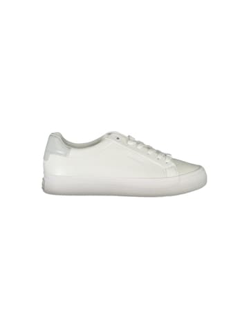Calvin Klein Weiße Leder-Sneaker