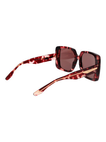 Trussardi Damen Sonnenbrillen Quadrat Burgunder