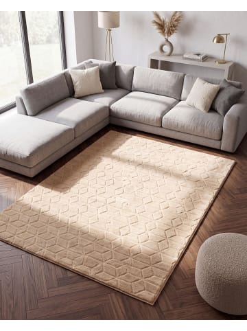 Shaggy THATTA in Beige - (W) 160 x (L) 230 cm