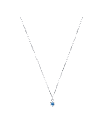 Prinzessin Lillifee Kette mit Anhänger Silber 925, rhodiniert in Hellblau