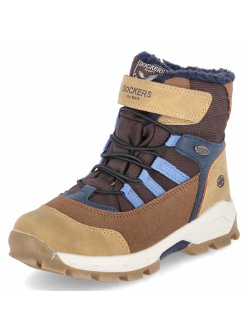 Winterstiefeletten in braun